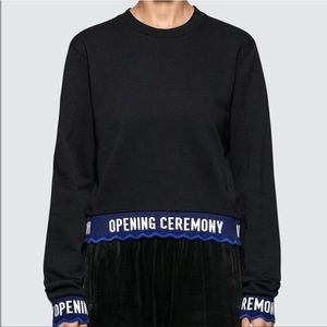 Opening Ceremony Scalloped Sweatshirt
